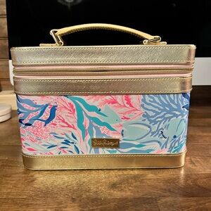 Lilly Pulitzer Gold and Multicolor Women's Bag